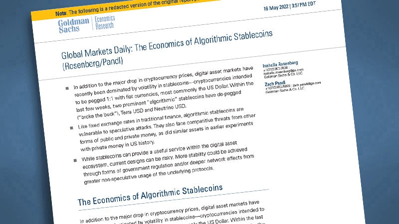 Unstable Foundations: The Algorithmic Stablecoin Conundrum