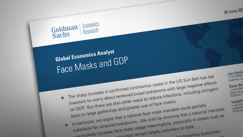 Masks vs Lockdowns: A Cost-Effective Way to Combat COVID-19